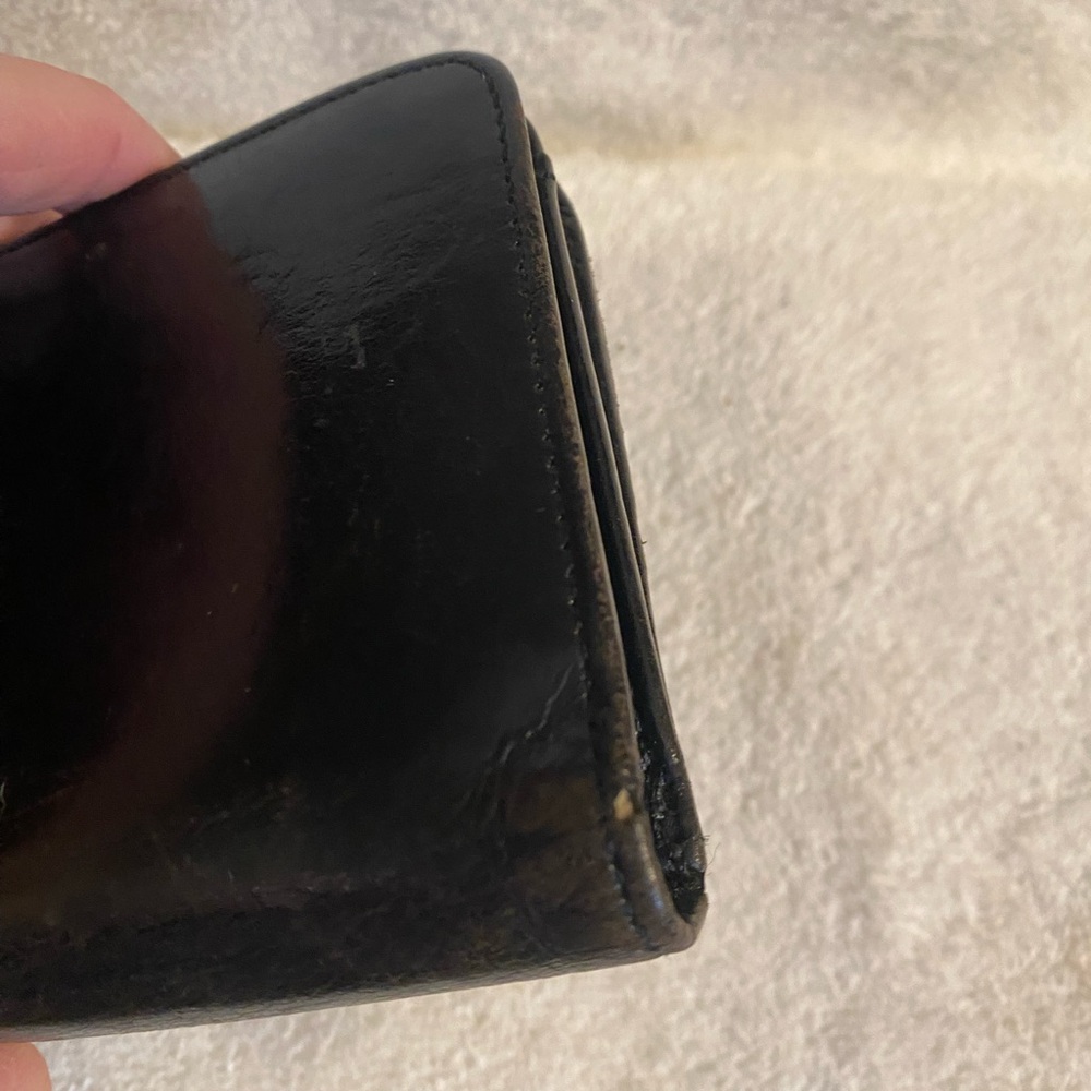 Coach Black Leather Wallet - Picture 3 of 7